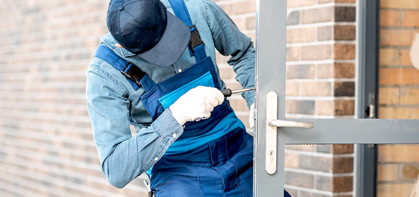 Pivot Storefront Door Locks Installation in Desert Hot Springs, California
